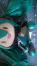 初音未来fufu玩偶MIKU周边抱枕雪未来樱粉毛绒公仔儿童生日礼物女 32cm 绿色初音【带蝴蝶结】 现货 实拍图