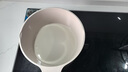 红厨钛陶瓷奶锅带蒸格宝宝辅食锅20cm婴儿小奶锅不粘锅燃气灶电磁炉用 实拍图