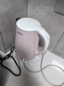 美的（Midea）电水壶电热水壶0涂层烧水壶母婴级316不锈钢 1500W快速加热 自动断电1.7升容量MK-HJ1705-PRO 实拍图