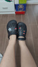卡骆驰crocs贝雅云彩女士洞洞鞋户外休闲鞋|208186 黑色-001(含智必星) 38 (240mm) 实拍图