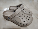 卡骆驰crocs洞洞鞋贝雅男鞋女鞋轻便耐磨一脚蹬拖鞋休闲鞋|10126 深蓝-410 43 (270mm) 实拍图
