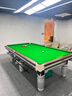 能师傅【送货包安装】台球桌标准型大理石成人家用中美式高档球房用黑八 棕色标准【中纤维七尺】2.28米 实拍图