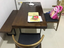 恬梦实木餐桌家用小户型吃饭桌子饭店餐厅餐桌椅奶茶店餐饮餐桌椅组合 桌椅组合：桌160*70*75+4个椅子 实拍图