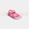 阿迪达斯（adidas）儿童凉鞋夏季男女大小童沙滩鞋  IH3634粉/白  实拍图