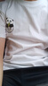 班尼路（Baleno）短袖t恤男夏季纯棉透气国潮熊猫上衣男士宽松简约休闲风五分袖 实拍图