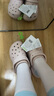 卡骆驰crocs经典云朵老爹鞋洞洞鞋时尚百搭女鞋拖鞋一脚蹬|206750 石英粉-6UR(含智必星) 36 /37(230mm) 实拍图