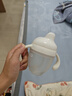 爱咔威（IKV）儿童水杯 硅胶学饮吸管婴幼儿鸭嘴吸嘴杯学饮两用 鸭嘴款-小白瓶 160ml 实拍图