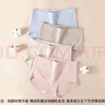 浪莎内裤女高腰纯棉收腹抗菌底裤4条大码无痕收小肚子提臀女士内裤 实拍图