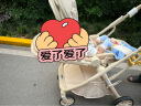TianRui婴儿推车高景观可坐可躺双向轻便折叠避震新生儿宝宝推车婴儿车 二代旗舰版-卡布奇洛  皮质顶棚 实拍图