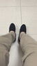 回力帆布鞋男士低帮百搭休闲鞋一脚蹬懒人套脚运动鞋 WXY-903 黑色44 实拍图