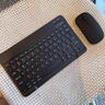 铂呐苓无线蓝牙键盘鼠标套装 适用ipad小米华为苹果VIVO OPPO平板小女生妙控办公静音手机笔记本电脑外接 无线蓝牙键盘雅致黑+双模充电鼠标【10寸】 实拍图
