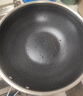 炊大皇 炒锅 304不锈钢炒菜锅煎锅 平底不粘炒锅32cm 可立可视盖不挑灶 实拍图