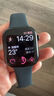Apple/苹果 Watch Series 10 智能手表GPS款46毫米亮黑色铝金属表壳黑色运动型表带S/M MX263CH/B 实拍图
