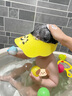 马博士婴儿洗头帽宝宝加厚可调节护眼护耳洗发浴帽0-8岁儿童洗头帽 【EVA款】黄色熊猫洗头帽 实拍图