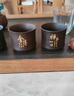 豹霖紫砂茶杯个人专用百家姓定制描金主人杯功夫泡茶盏杯大容量品茗杯 紫砂竹节杯-宁静致远 实拍图