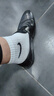 耐克（NIKE）男袜女袜 25新款训练透气短袜快干柔软休闲跑步健身运动nike袜子 热推/简约经典白色/三双装 M/24-26厘米/38-42码 实拍图