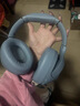 QCY H3 主动降噪 头戴蓝牙耳机重低音无线耳麦手机听力超长待机适用于全手机通用 蓝色 实拍图