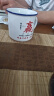 莱啊陶瓷杯复古马克杯茶缸子老式大号茶杯为人民服务水杯子男仿搪瓷杯 赢 400ml 实拍图