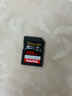 闪迪（SanDisk）256GB SD内存卡 4K V30 U3 C10 相机存储卡 读速200MB/s 写速140MB/s 微单/单反相机内存卡 实拍图