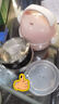 LOTOR电热饭盒自热插电保温热饭器蒸饭器上班族带饭神器办公室蒸煮可加热饭盒 1.45L 粉色餐具款 实拍图