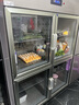 英联瑞仕【已补贴15%】四门冰箱商用水果蔬菜六门保鲜柜餐饮厨房酒店双温冷藏冷冻大容量不锈钢四开门冰柜 旗舰款加大四门全冷藏四开玻璃门【铜管制冷】 实拍图