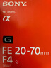 索尼（SONY）【浙江国补】FE 20-70mm F4 G全画幅超广角标准变焦G镜头（SEL2070G） 实拍图