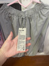 无印良品（MUJI） IDEE 女式平纹灯笼裤裤子女款夏季款女装纯棉 25年长裤 GA54CC5S 烟熏绿色 M （155/68A） 实拍图