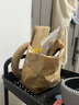 四万公里加厚食品级牛皮纸袋包装袋冰箱果蔬收纳袋面包防油打包纸袋子防水 实拍图