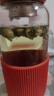 北鼎（Buydeem）泡茶随手杯 茶水分离家用耐高温玻璃杯便携办公水杯节日送礼 【锦鲤红】畅快饮|茶水分离630ml 实拍图
