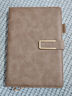 晨光（M&G）25K/128张单本羊巴皮笔记本加厚皮面本记事本日记本棕APNFM012 实拍图