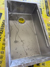 恒洁厨房水槽大单槽不锈钢大容量洗菜盆一体盆水池盆洗碗池台下盆911 【不锈钢单槽】70*43+抽拉龙头 实拍图