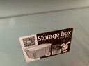 【禧天龙同厂】收纳箱特大号储物学生书箱儿童玩具整理搬家打包箱 三色随机发 【实测盛水容积30升】单只装 实拍图