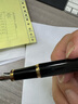 派克（PARKER）【毕业礼物】钢笔 签字笔 商务办公礼赠练字生日礼物AI定制贺卡 IM丽雅黑金夹墨水笔 实拍图