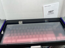 前行者【国补立省15%】X87Pro/Ultra无线机械键盘有线蓝牙三模gasket客制化游戏电竞办公专用侧刻笔记本 黑莓粉侧刻-乌梅子轴-三模-5000mAh中配 实拍图