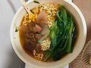 统一满汉大餐 葱烧牛肉面 碗装 188g*1碗 整块牛肉台湾经典方便面速食 实拍图