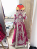 泰勒马丁秀禾服新娘婚纱2025新款秋冬结婚礼服敬酒服古装龙凤褂婚服嫁衣 X616 L 实拍图