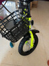 【京东物流】新款儿童自行车男女孩2-10岁脚踏车小孩单车带辅助轮 常规运动款 绿色 12寸（80厘米-100厘米） 实拍图
