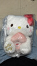 尚绒坊 正版Hello Kitty玩偶凯蒂猫毛绒玩具KT猫公仔送女生女孩生日礼物 桃心款12寸/35cm 正版HelloKitty 实拍图