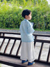 木木屋汉服男童中国风套装夏季薄款儿童唐装2025新款春秋古装女童演出服 兰色【夏款】 120 建议5~6岁【110-120】cm 晒单实拍图