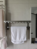 卡贝浴室置物架卫生间免打孔毛巾架厕所浴巾架挂件太空铝收纳挂钩 实拍图