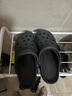 卡骆驰crocs洞洞鞋贝雅男鞋女鞋轻便耐磨一脚蹬拖鞋休闲鞋|10126 黑色-001 41 /42(260mm) 实拍图