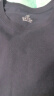 京东京造【3件89.9元】T恤男短袖男男士T恤夏季白小T男女同款 藏蓝色 XL 实拍图