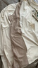 蕉下（beneunder）防晒服女黑胶透气凉感户外防紫外线外套AS10024高岭白XL 实拍图