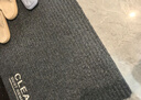 富居刺绣双条纹入户门玄关地垫 防尘防渗漏防滑 80*120cm CLEAN 实拍图