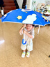 天玮伞业儿童雨伞安全防戳伤长柄伞防晒小巧便携晴雨伞学生专用手动3-6岁 实拍图