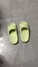 朴西浴室拖鞋女洗澡防滑情侣软底防臭夏天踩屎感室内家居凉拖鞋男士 萌芽绿【夏季清凉色】 37-38 实拍图