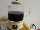 小熊（Bear）全玻璃壶体养生壶恒温壶 办公室多功能煮茶壶花茶壶 0金属养生杯 24h预约24h保温 1L YSH-M10H3 实拍图