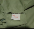 红豆居家（Hodohome）情侣全棉睡衣简约休闲风短袖家居服套装可外穿 女款绿色 L 170/92A 实拍图