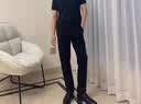 罗蒙高端男士休闲裤秋季2026新款直筒裤中年正装商务西装免烫长裤 实拍图