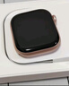 Apple/苹果 Watch Series 10 智能手表GPS款42毫米玫瑰金色铝金属表壳梅子色回环式运动表带MX1X3CH/B 实拍图